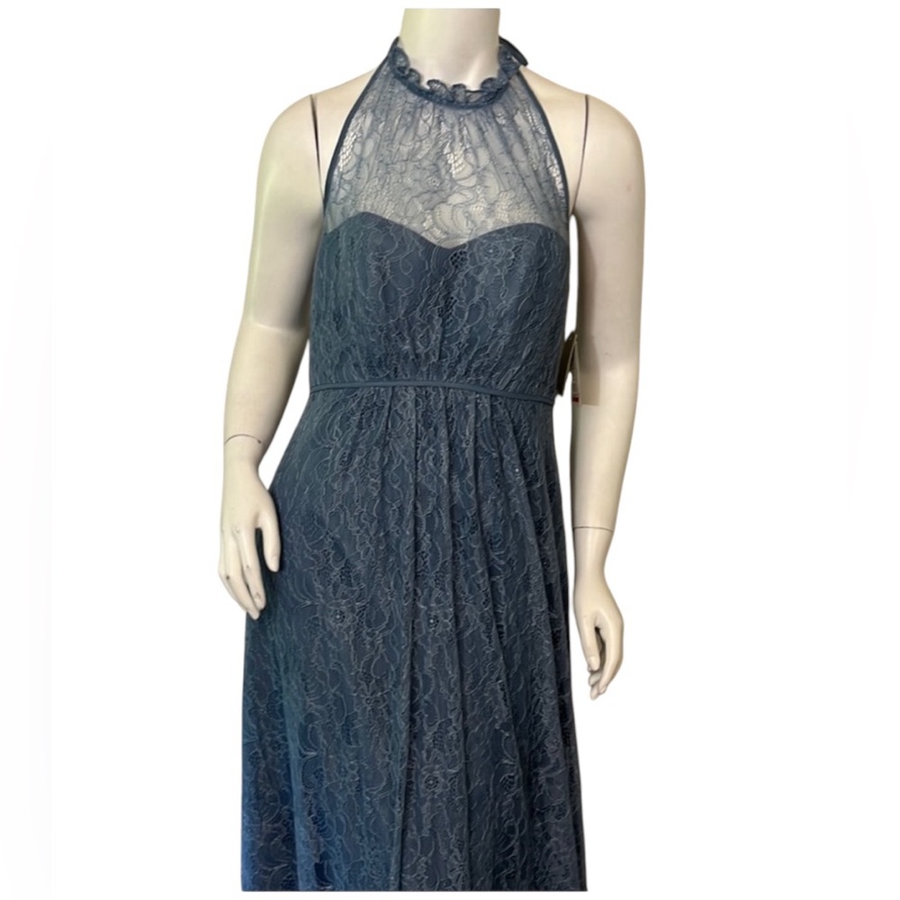 A7- NWT bridesmaid lace DAVIDS BRIDAL dress size 4 NEW